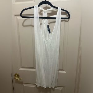 BEDO white tank - size: small - preloved condition